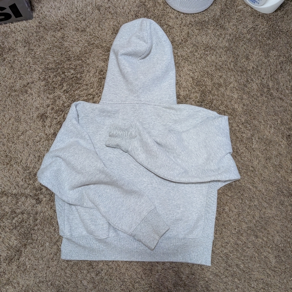 Aritzia Tna Cozy Fleece Mega Sweat Set Women’s XS Gray Hoodie Joggers - Picture 5 of 15